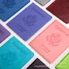 Nuevo Tarjetero Americano Funda para Pasaporte Multifuncional Todo en Uno Porta Pasaporte y Tarjeta de Embarque Negocios Ranura para Múltiples Tarjetas Documento Tarjeta