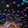 Lustre de Fibra Óptica Lâmpada Decorativa Luminária de Chão Tendência para Exterior Bar Lâmpada de Ambiente Lâmpada de Água-Viva que Muda de Cor