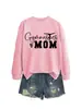 Mamá de Gimnasia Estación Independiente de Amazon Wish Sudadera Nueva de Otoño e Invierno para Mujer, Moderna y Versátil, Cómoda