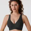 Versión Mejorada Más Vendida de Amazon de Hermosos Sujetadores de Espalda Descubierta, Sujetadores Push-Up de V Profunda Sin Costuras Inalámbricos Transfronterizos con Tira de Gel al por Mayor