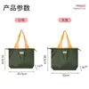 Bolsa de compras plegable transfronteriza portátil para supermercado, bolsa ecológica, bolsa de mano de moda para la compra, bolsa de tote ecológica para la compra