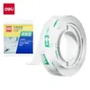 Fita Transparente Deli para Estudantes, Fita de Papelaria, Fita Adesiva Forte, Rolo Pequeno de Papel Adesivo, Fita Doméstica, Fácil de Rasgar 30013