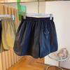 2026 Nuevos Shorts Deportivos Casuales de Tela de Secado Rápido de Cintura Alta Elásticos Sueltos para Mujer, Pantalones Versátiles de Pierna Ancha para Verano, Estilo Delgado