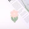 Accesorios de ropa de otoño e invierno chaquetas de plumas pegatinas de parches DIY nuevo creativo peludo poste de árbol flor de seis pétalos pegatinas de tela bordadas
