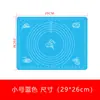 Tapete de Silicona para Amasar Masa Tapete para Hornear de Grado Alimenticio Tabla de Cortar Doméstica para Hacer Baozi Mantou Rodillo Tablero de Masa Harina Cortar