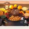 Set para Preparar Té y Fogata, Set Completo de Utensilios, Parrilla de Carbón de Mesa, Modelo Nuevo para Uso en Casa, Reunirse Alrededor de la Parrilla de Carbón para Uso al Aire Libre