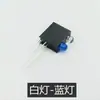 Portalamparas LED de doble orificio de 3 mm con cuenta de lámpara de pie doblado a 90 grados portafijación para PCB cuenta de lámpara LED indicadora f3 con portalamparas de 2 orificios
