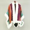 2024 Novo colar de lã de alta qualidade Cabo Yunnan Lijiang Dali Vintage Classic Knitted Ethnic Style Cabo Cabo