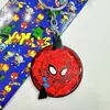 Llavero Giratorio de Merchandising de Película de Héroes Llavero Metálico de Dibujos Animados para Coche Colgante Accesorio para Bolso