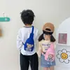 Riñonera Infantil 2022 Primavera y Verano Nueva Caricatura Bebé Hombres y Mujeres Bolso Cruzado Casual Ligero Lindo de Viaje Billetera para Monedas