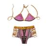Cross-border AliExpress venda quente impressão digital split swimsuit plus size mulheres biquíni biquíni feminino maiô feminino