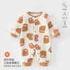 Macacão de Bebê, Classe A, Roupas de Bebê de Outono e Inverno, Quente, Macacão Sem Costura, Roupa para Rastejar em Casa, Roupa de Bebê Anyang