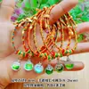 Pulsera Simple de Hilo Rojo de la Suerte para el Año del Caballo, Hilo Sencillo para la Buena Fortuna, Pulsera de Hilo Rojo para el Festival del Bote del Dragón, Pulsera de Hilo de Cinco Colores, Pulsera para Bebé