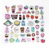 Novos Patches Bordados Série Mini Desenho Animado Estilo Coreano, Patches Termocolantes DIY Feitos à Mão para Roupas Infantis e Decoração de Bolsa