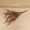 Flores Artificiais de Plástico Outono Eucalipto Margarida Violeta Lavanda Buquê Flores para Decoração de Casa