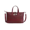 2026 Nueva Moda Transfronteriza Simple y Elegante Bolso Cruzado Cuadrado Pequeño con Patrón Tejido Estilo Coreano Bolso de Mano Versátil para Mujer