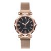 Fabricantes mayoristas de relojes de estrella en stock, relojes de cuarzo para mujer, correa magnética perezosa, relojes con imán de una generación.