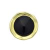 Botones Metálicos Dorados con Forma Especial, Botones Asimétricos con Borde Ondulado, Versátiles para Trajes, Abrigos, Prendas Exteriores, Suéteres, Botones Decorativos