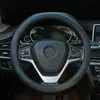 Capa para Volante de Carro para Homens e Mulheres, Moda de Verão Absorvente de Suor Antiderrapante, Capa para Volante Universal de Couro com Estampa Estéreo 3D