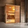 Sala de sauna tradicional, sala de vapor grande, sala de ondas de luz externa, sala de espectro, sala de energia, sala de sauna a lenha, aquecimento a lenha