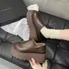 Sapatos de Aumento de Altura para Pessoas Baixas com Biqueira Fechada para Mulheres, Lançamento Quente Outono 2026 Novo Estilo, Sapatos Slip-on com Solado Grosso estilo Birkenstock, Mocassins de Duas Vias