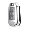 Funda para llave Peugeot 3008 hebilla 408 2008 todo incluido 4008 plegable 301 logo de modificación carcasa de llave de coche