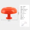 Lámpara de Mesa Recargable Lámpara de Ambiente Hongo Bauhaus Atenuación Continua de Tres Colores Lámpara de Mesa Decorativa para Dormitorio