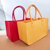 Bolsa de Fieltro Nueva Regalo Promocional Personalizado Bolsa Tote de Fieltro Bolsa Tote de Gran Capacidad Souvenir Bolsa Tote Pequeña Logotipo