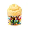 Kit de slime de argila amarela, slime amanteigado, cola para puffs, cola cruzada para DIY, massa de cor, cola espumante, massa de flor de algodão, AMZ
