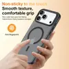 Adequado para iPhone 17 Pro Max Capa de Celular Magnética com Sensação de Pele Fosca Apple 16 Capa Protetora de PC Totalmente Abrangente Anti-Queda
