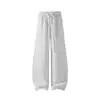 2026 HK26693 Pantalones de chándal para interior con forro polar, súper suaves, corte inclinado M-5XL HK26937-Especial P31