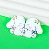Broche Lindo de Perro Canela Periférico de Sanrio Insignia de Dibujos Animados de Acrílico Broche al por Mayor Decoración de Mochila Colgante Pequeño