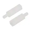 Columna Aislante Hexagonal de Nylon de Cabeza Única Blanca Negra, Espárrago de Plástico Aislado, Columna de Soporte para Placa Base PCB M2-M4
