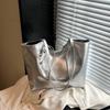 Bolso bandolera de gran capacidad para viajes transfronterizos 2025 Primavera Nuevo Estilo Coreano Moda Bolso Tote Simple Casual Elegante