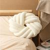 Almofada Artesanal Estilo Nórdico Corda de Três Fios Redonda Abraço Sofá Quarto Encosto Cama Almofada de Cabeceira Almofada Almofada