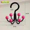 Gancho Giratorio Seis Garras Dopamina para Colgar Bolsas, Gancho Multifuncional para el Hogar para Ropa Interior y Sombreros, Estante de Almacenamiento sin Taladro