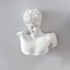 Mini Estatua de Cabeza de Resina Imitación Yeso Pegatinas Magnéticas para Refrigerador Decoración de Personalidad Nórdica Arte Accesorios para Fotos Marco de Fotos