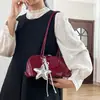 Bolsa de Mão Transfronteiriça Retro Design de Nicho Francês Ombro Único Bolsa Almofada de Axila Moda Versátil Bolsa Baguete para o Dia a Dia