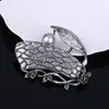 Broche Vintage de Aleación Transfronterizo, Accesorios de Ropa de Lujo Ligero, Joyería de Pin, Broche de Perlas