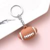 Nuevo llavero colgante de bola multicolor accesorios de moda para bolso pequeño regalo llavero para coche al por mayor