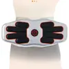 Dispositivo de mesoterapia con control remoto inalámbrico, cinturón de masaje abdominal con microcorriente EMS, cinturón térmico para la cintura, compresa térmica para calentar el útero y adelgazar la cintura