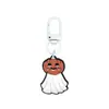 Llavero de Goma Suave de Fantasma de Halloween Dibujado Hebilla de Puerta en Forma de 8 en Forma de U Llavero Pinza de Langosta Figura de Muñeco Hebilla Colgante Adorno