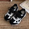 Nubes en el Árbol 2025 Nuevos Zapatos Versátiles de Suela Gruesa que Aumentan la Altura Zapatos de Papá de Moda Tenis Casuales con Bloques de Color para Mujer Zapatos Deportivos Mujer