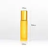 Botella Roller de Vidrio Esmerilado de 10 ml al por Mayor, Botella Roller para Perfume, Botella para Aceites Esenciales, Botella Portátil para Viaje, Botella de Muestra