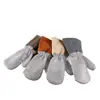 Luvas de Lavar Louça de Couro com Fio de Prata, Luvas de Cozinha Multifuncionais Estendidas e Espessadas, Pano Esfregão para Limpeza Doméstica e Remoção de Manchas