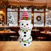 Ventas Directas de Fábrica Adornos Navideños de Muñeco de Nieve Plástico Soplado Decoraciones de Escritorio Hogar Festividades