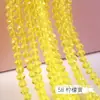 Cuentas para Ruedas de 2/3/4/6/8mm Accesorios para Joyería DIY Cuentas Sueltas de Cristal Color Estándar Transparente Cadena Completa