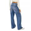 Venda direta da fábrica europeia e americana de comércio exterior de uma geração de jeans retrô largos e soltos para mulheres