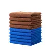 Atacado de fábrica de panos de limpeza multifuncionais, especialmente projetados para limpeza e manutenção doméstica, apresentando material espessado, excelente absorção, secagem rápida e um acabamento sem fiapos e sem resíduos.