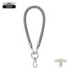 Cordón elegante de 6 mm con hebilla doble para teléfono móvil, para muñeca, corto, funda para teléfono móvil, cordón tejido, cordón para cámara/llaves, antipérdida